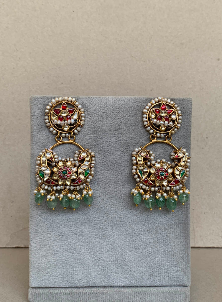 AA296  Rambaugh Antique Earrings