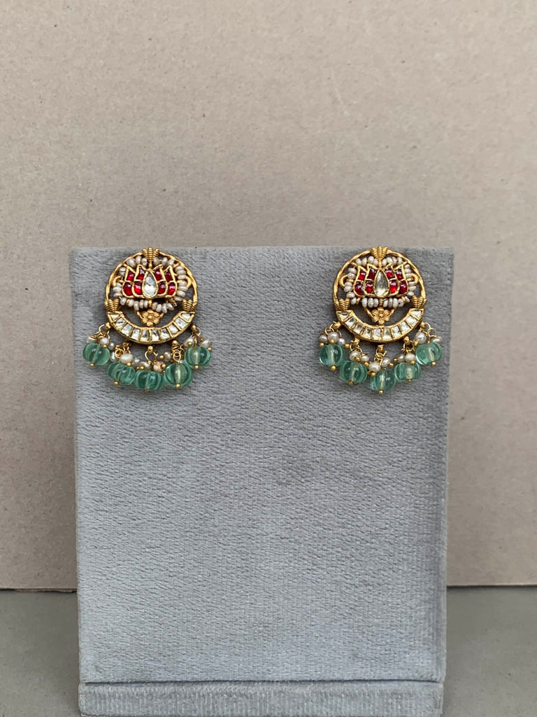 AA406  Rambagh Antique Earrings