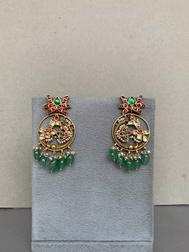 AA412 Rambagh Antique Earrings