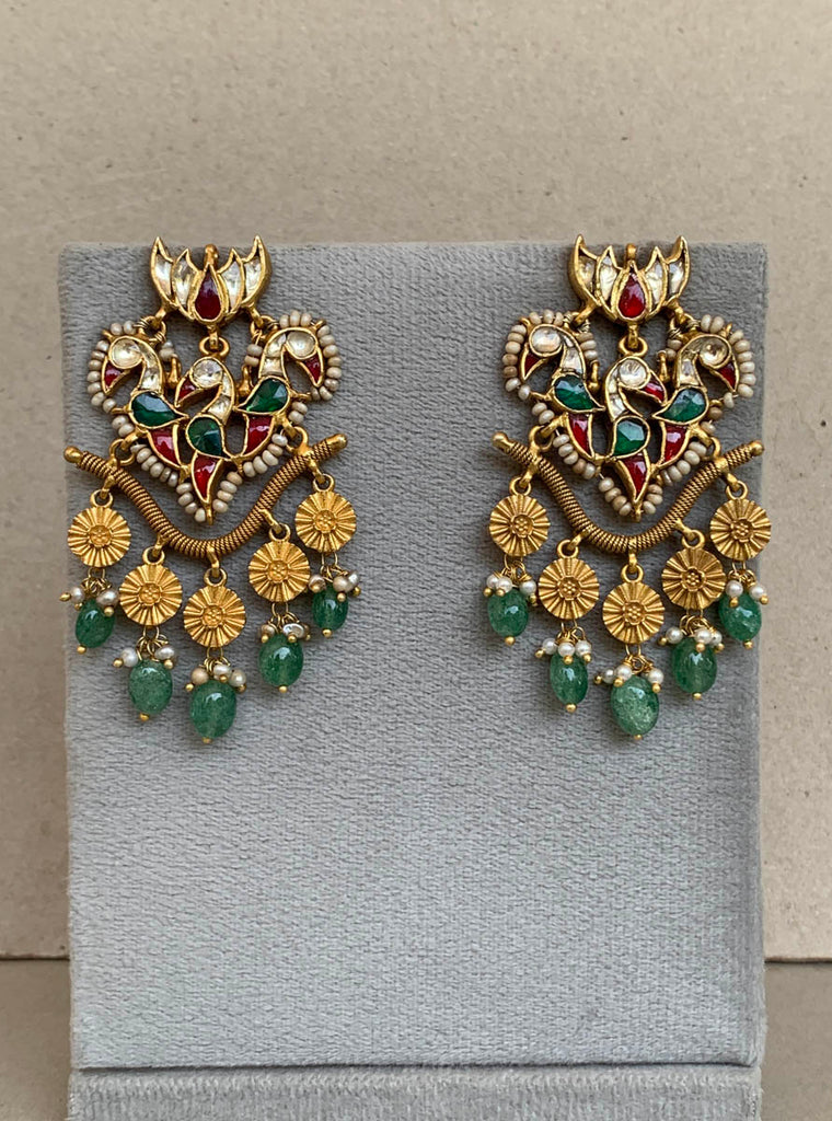 AA422  Rambaugh Antique Earrings