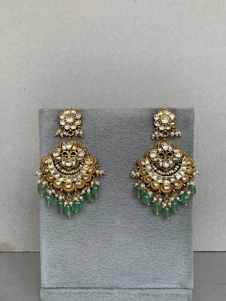 AA433  Rambagh Antique Earrings