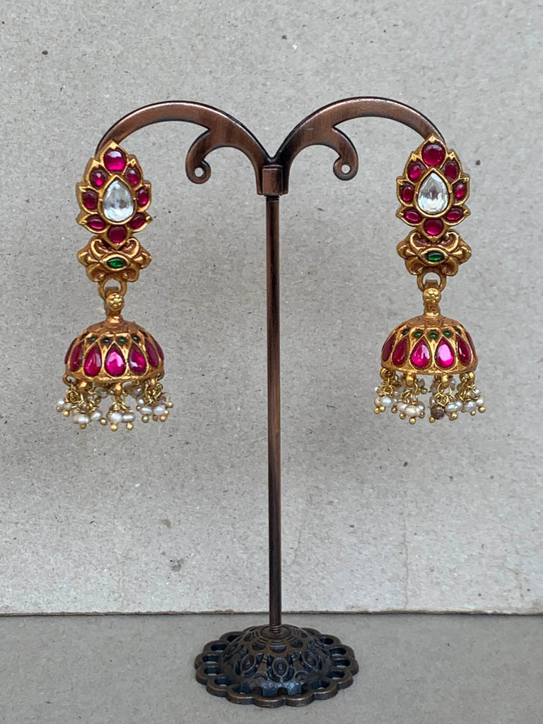 AA439  Rambaugh Antique Earrings