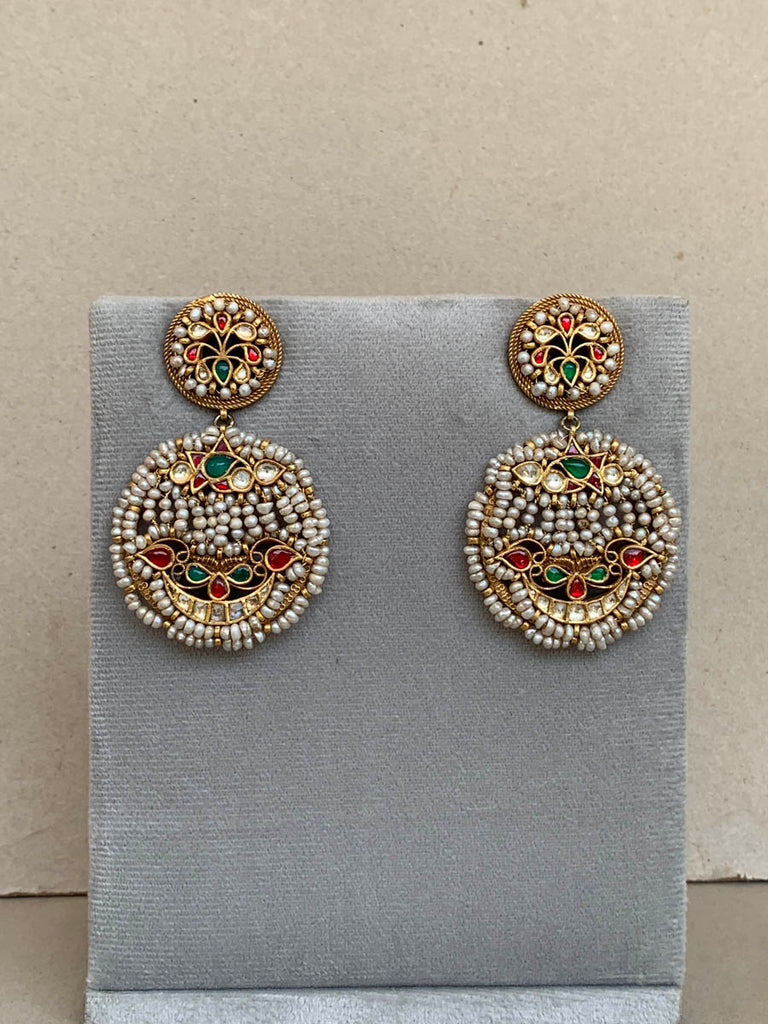 AA458  Rambaugh Antique Earrings