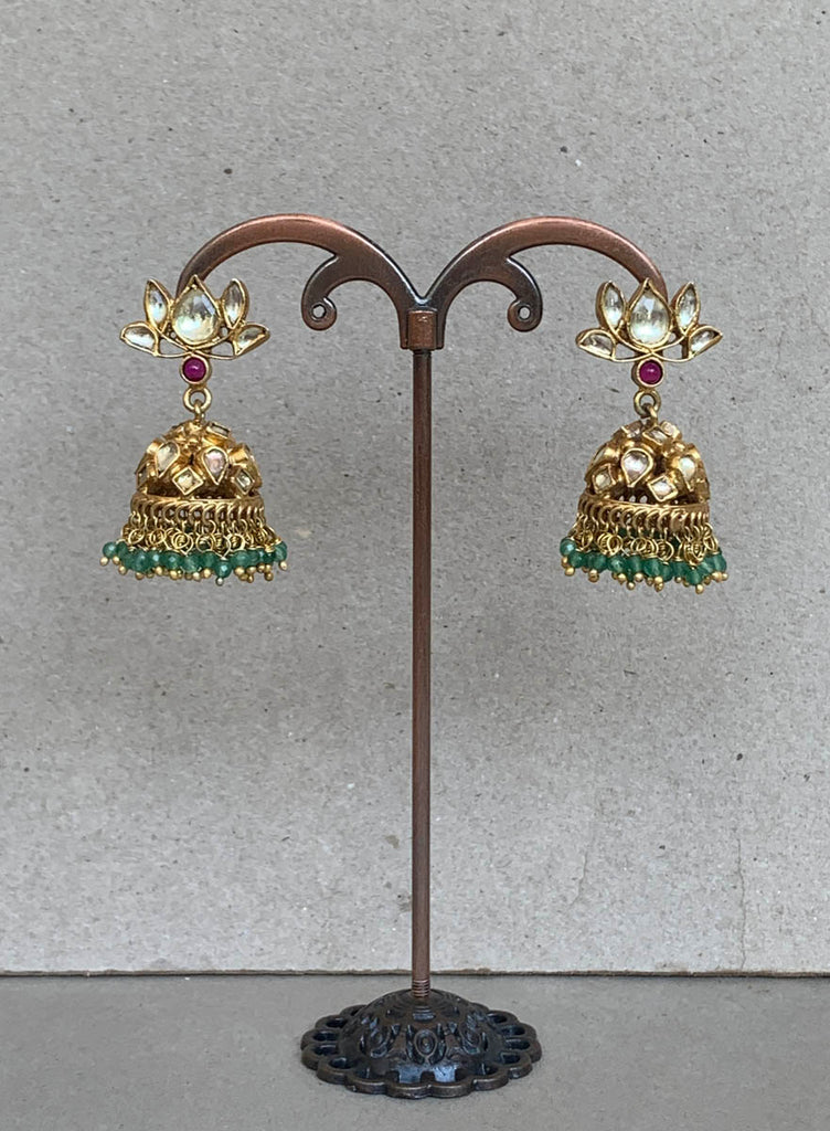 AA467  Rambaugh Antique Earrings