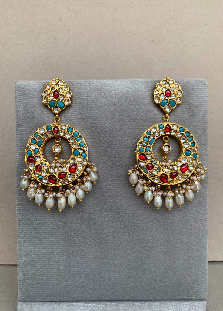 AA553  Rambagh Antique Earrings