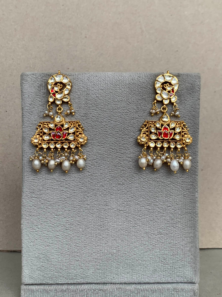 AA557  Rambagh Antique Earrings