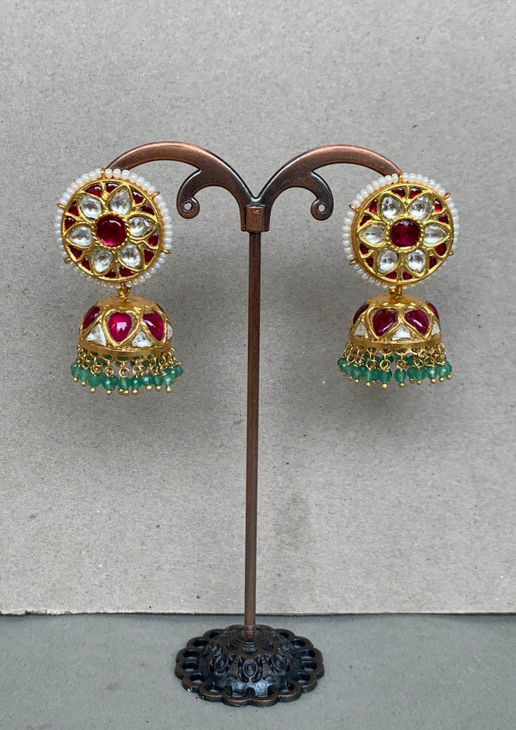 AA569  Rambagh Antique Earrings