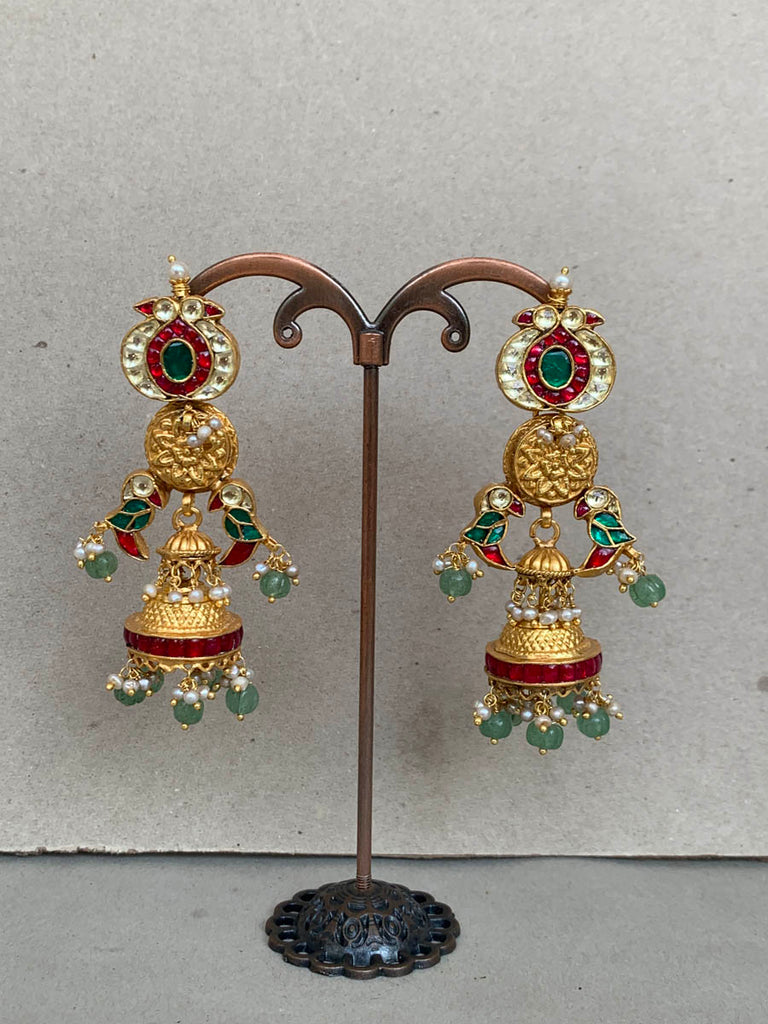 AA579  Rambagh Antique Earrings