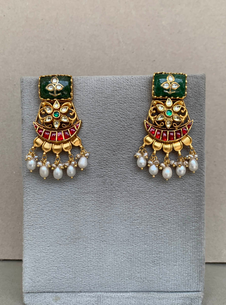 AA584  Rambagh Antique Earrings