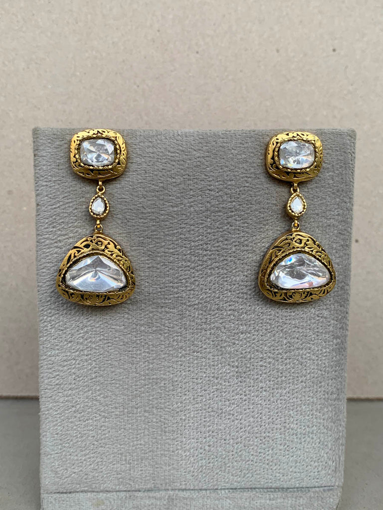 AA606 Rambagh Antique Earrings