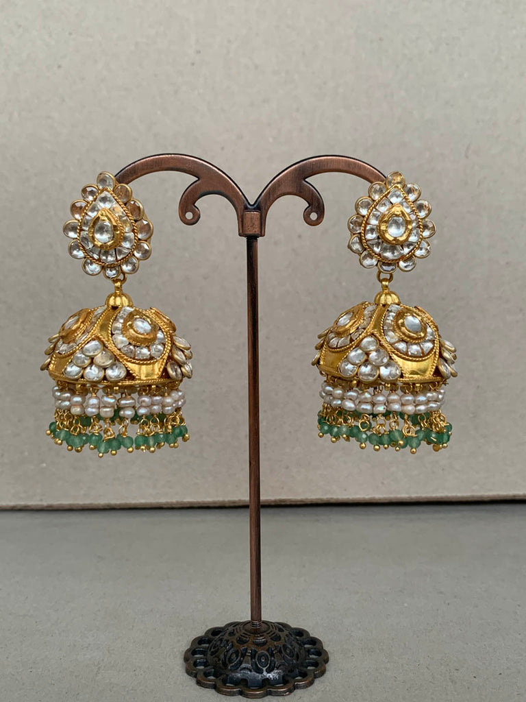 AA683 Heritage Jhumka Earrings