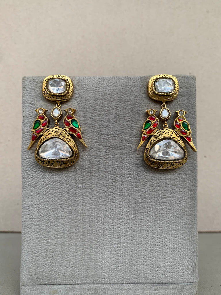 AA710 Rambaugh Antique Earrings