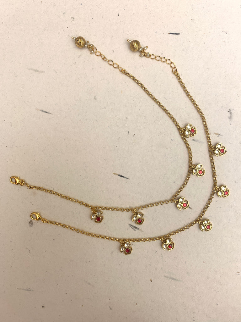 AC906  Jadau Payal