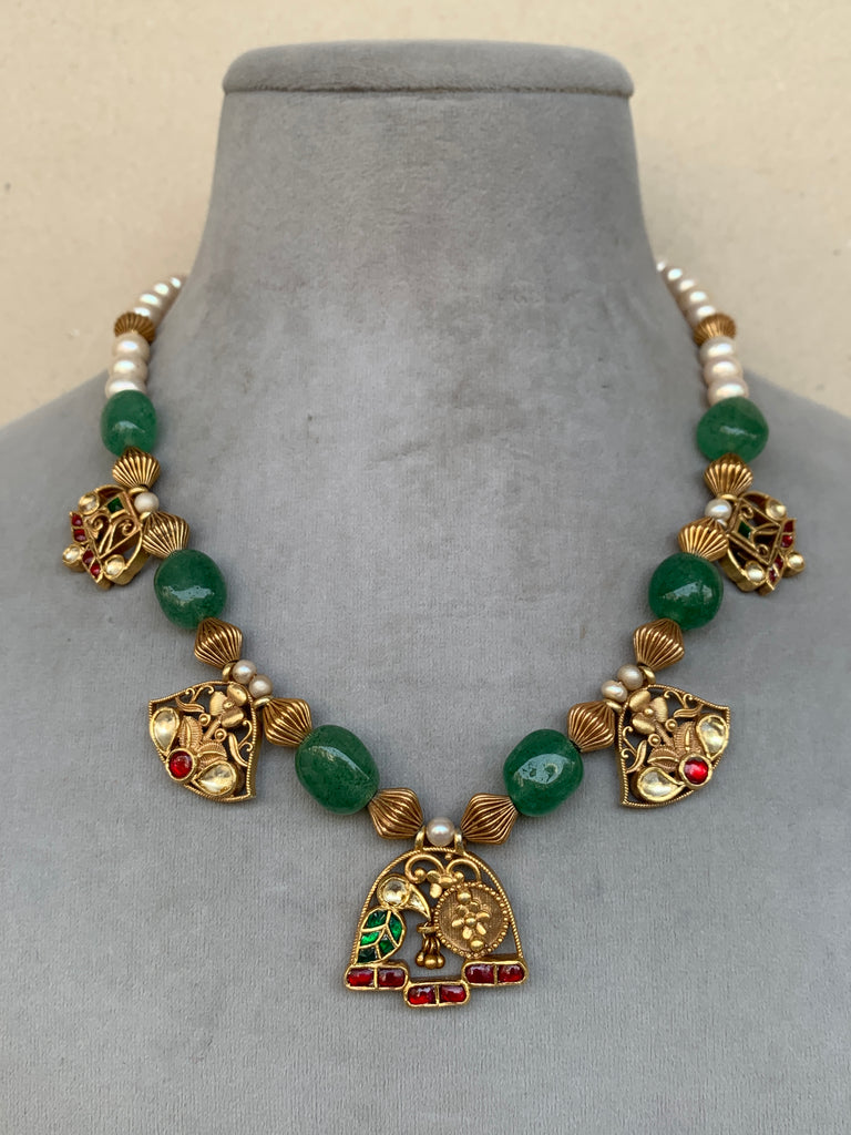 AJ1180 Rambaugh Antique Necklace