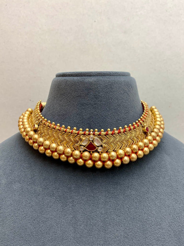 AJ1194  Heritage Antique Necklace