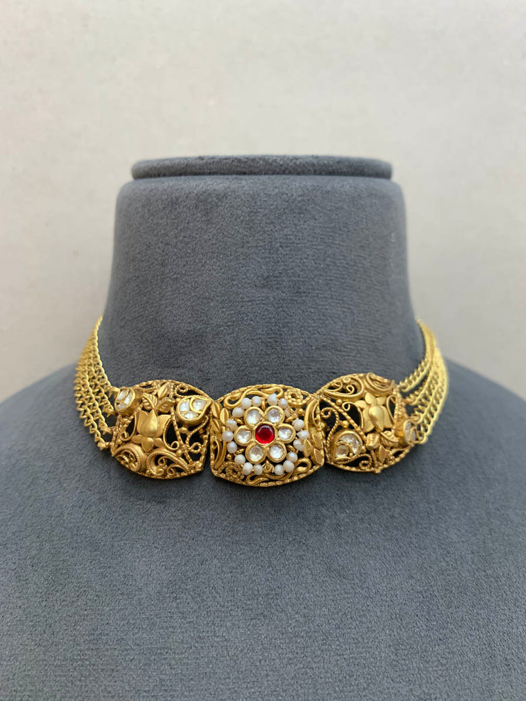 AJ1307  Heritage Antique Necklace