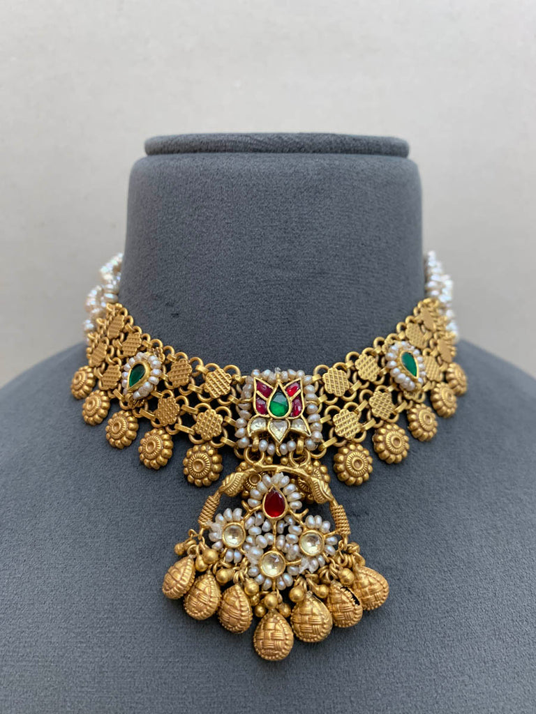 AJ1314  Heritage Antique Necklace