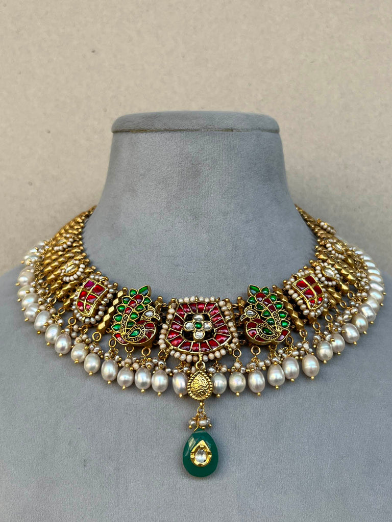 AJ723 Rambaugh Antique Necklace