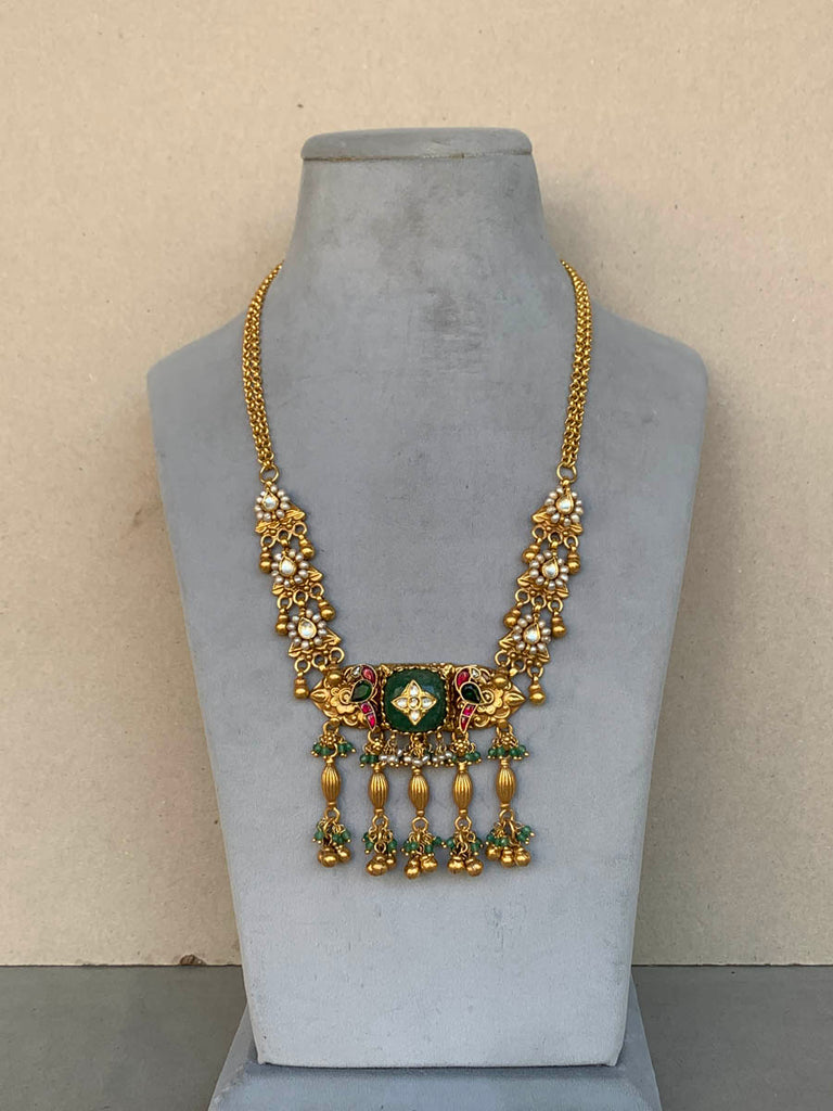 AJ737 Rambaugh Antique  Necklace