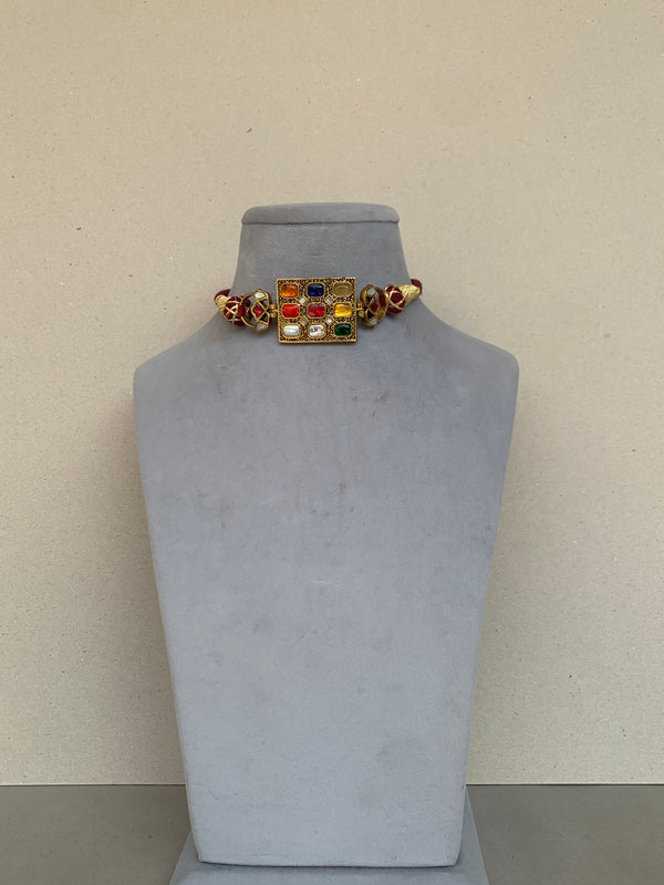 AJ877 Rambaugh Antique Necklace