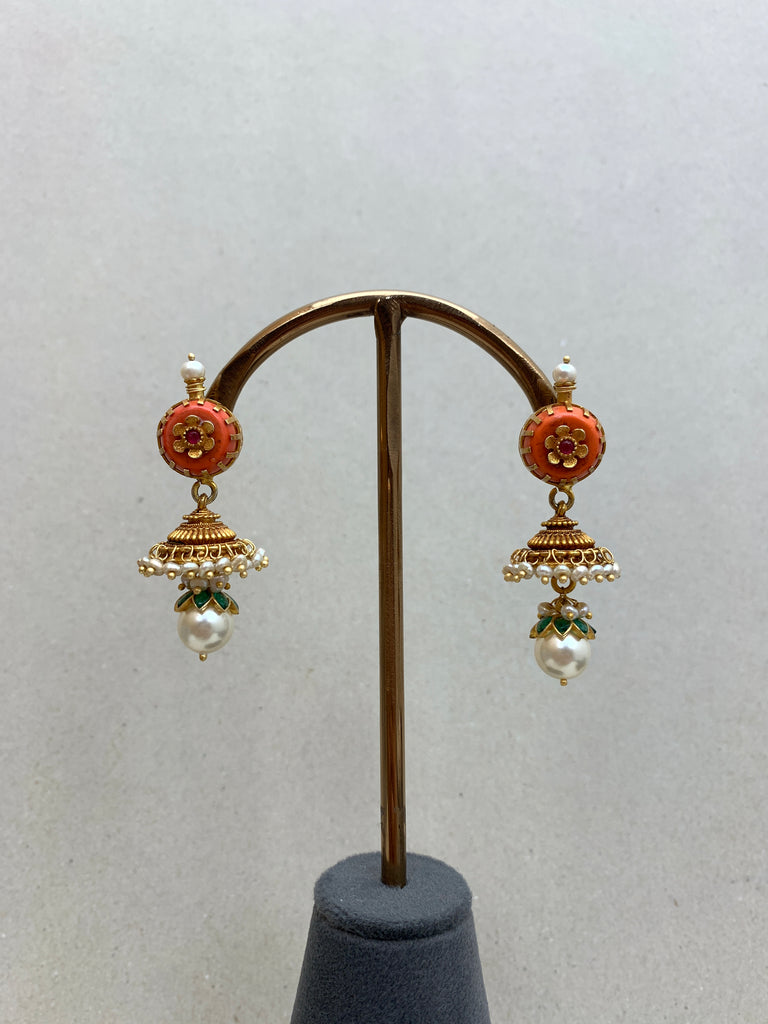AA1035 Rambaugh Antique Earrings