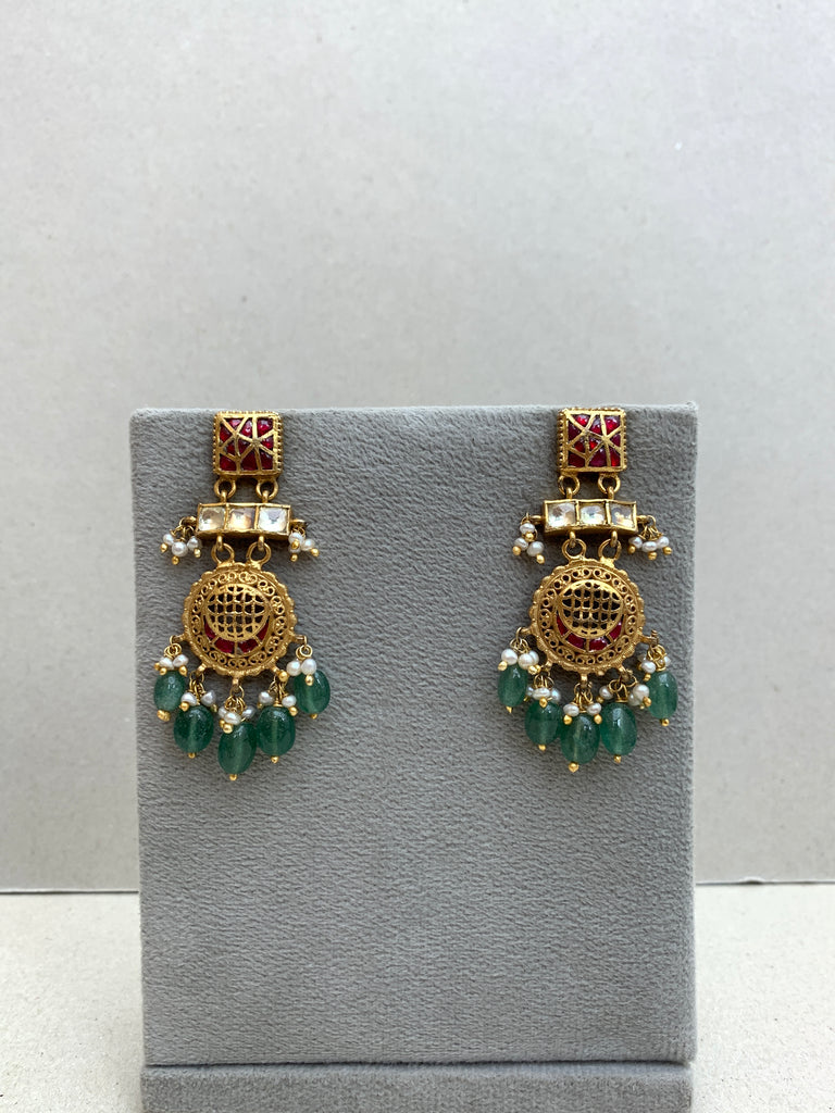 AA1209 Rambaugh Antique Earrings