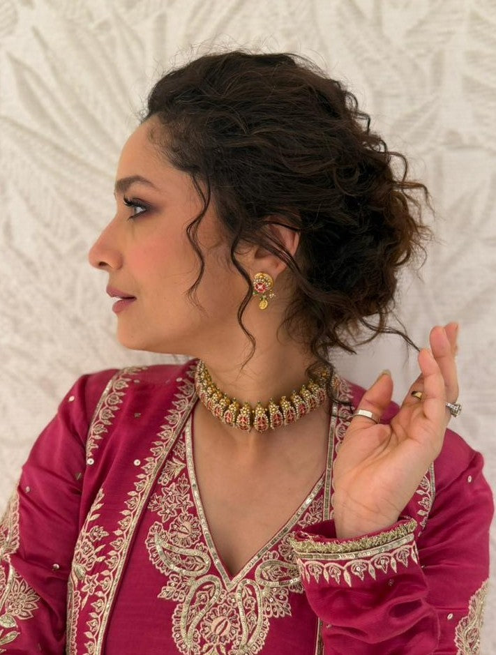 Ankita Lokhande in NR822 Rambaugh Heritage Set