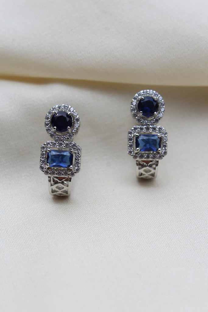 CL403 BLUE Diamond Earrings