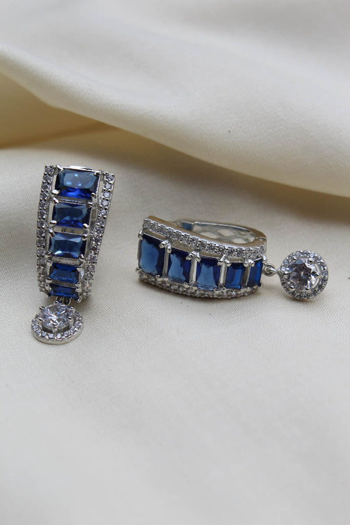 CL661 BLUE Diamond Earrings