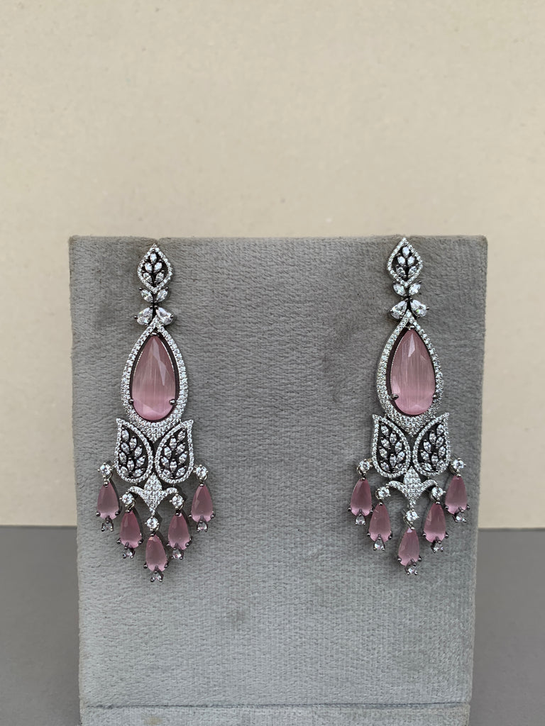 DE842P Diamond Earrings