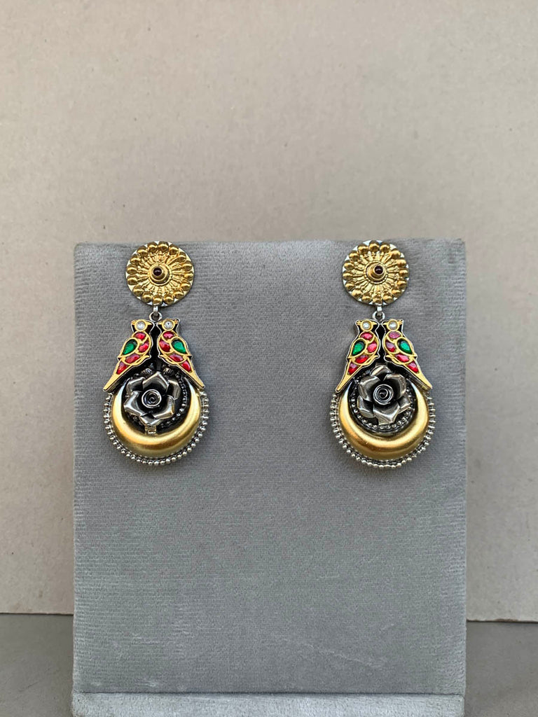 E1642 Maahru Silver Earrings