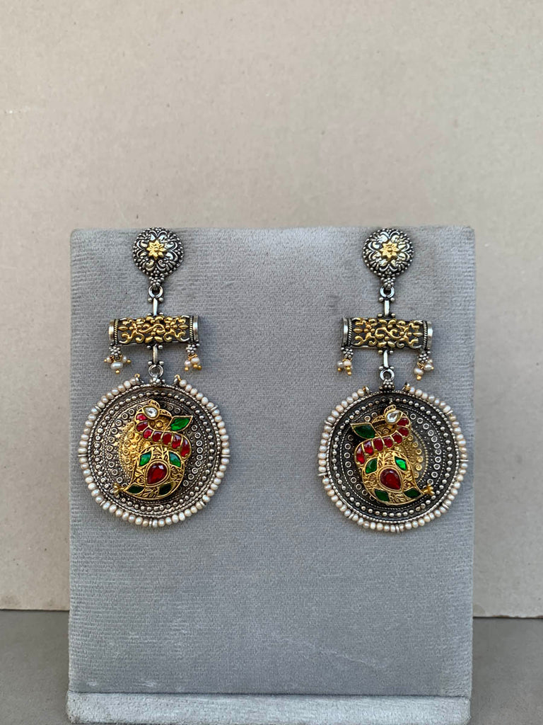 E1647 Maahru Silver Earrings