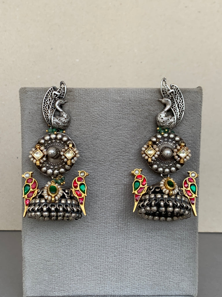 E1756 Maahru Silver Earrings
