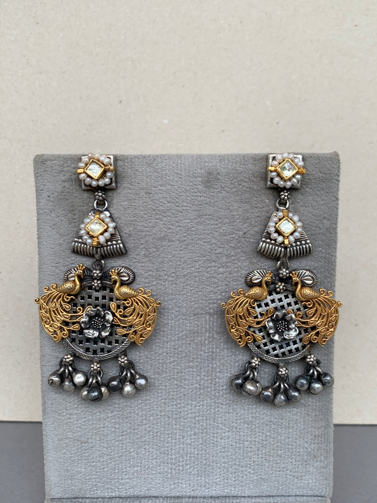 E1758 Maahru Silver Earrings