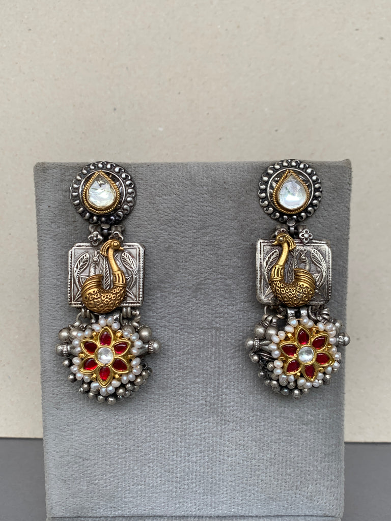 E1759 Maahru Silver Earrings
