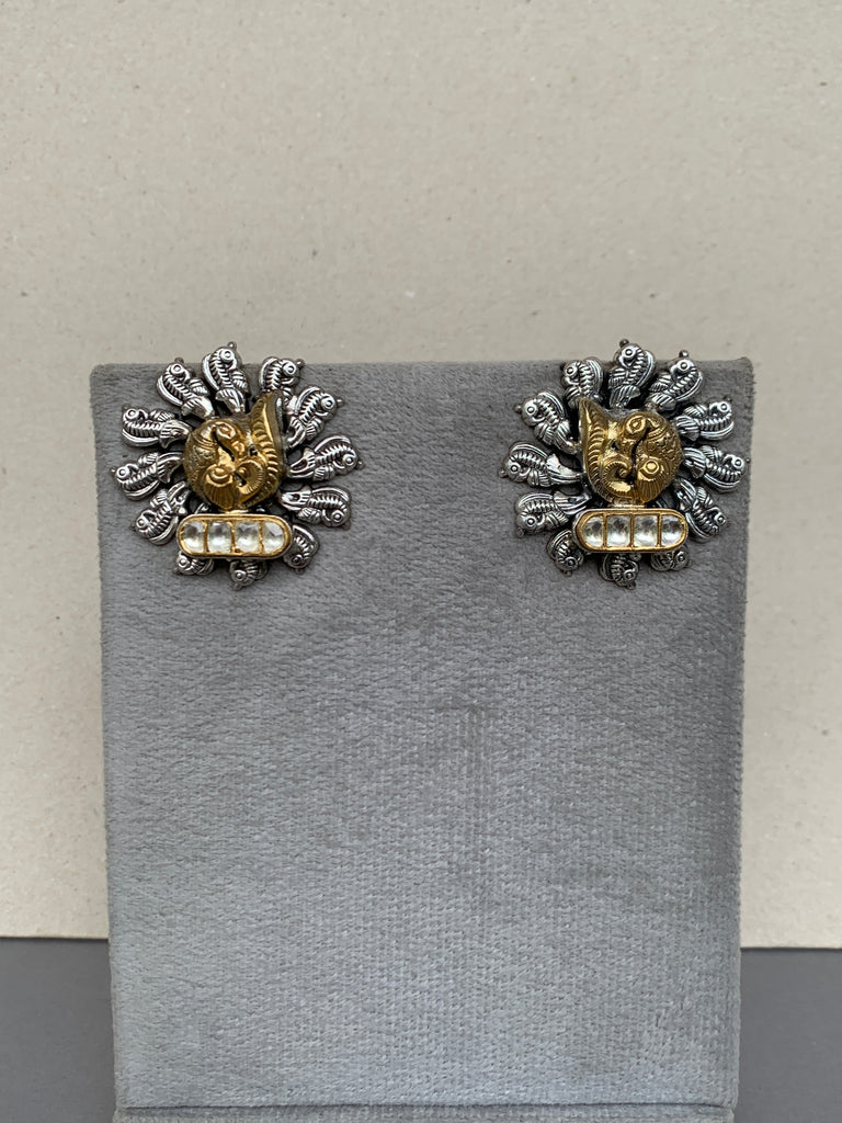 E1760 Maahru Silver Earrings