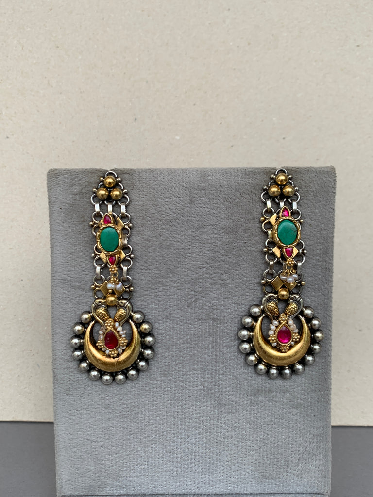 E1771 Maahru Silver Earrings
