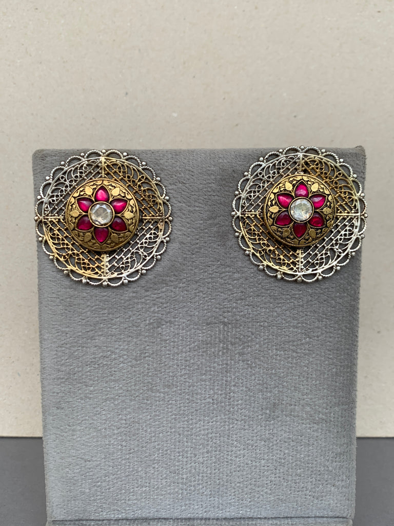 E1772 Maahru Silver Earrings