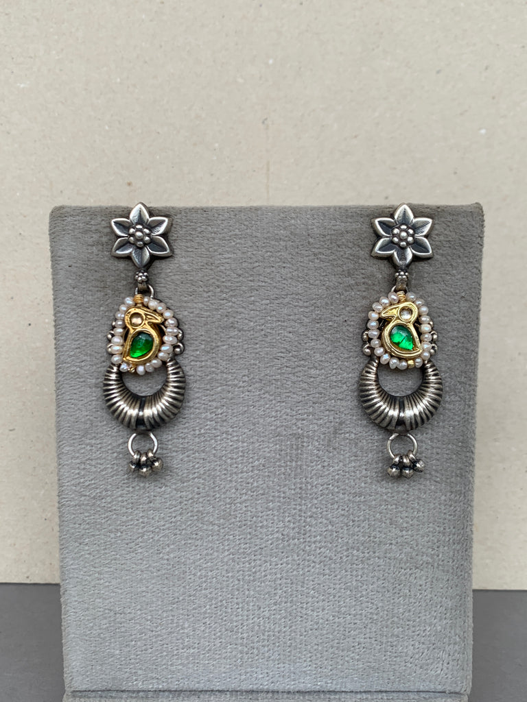 E1777 Maahru Silver Earrings
