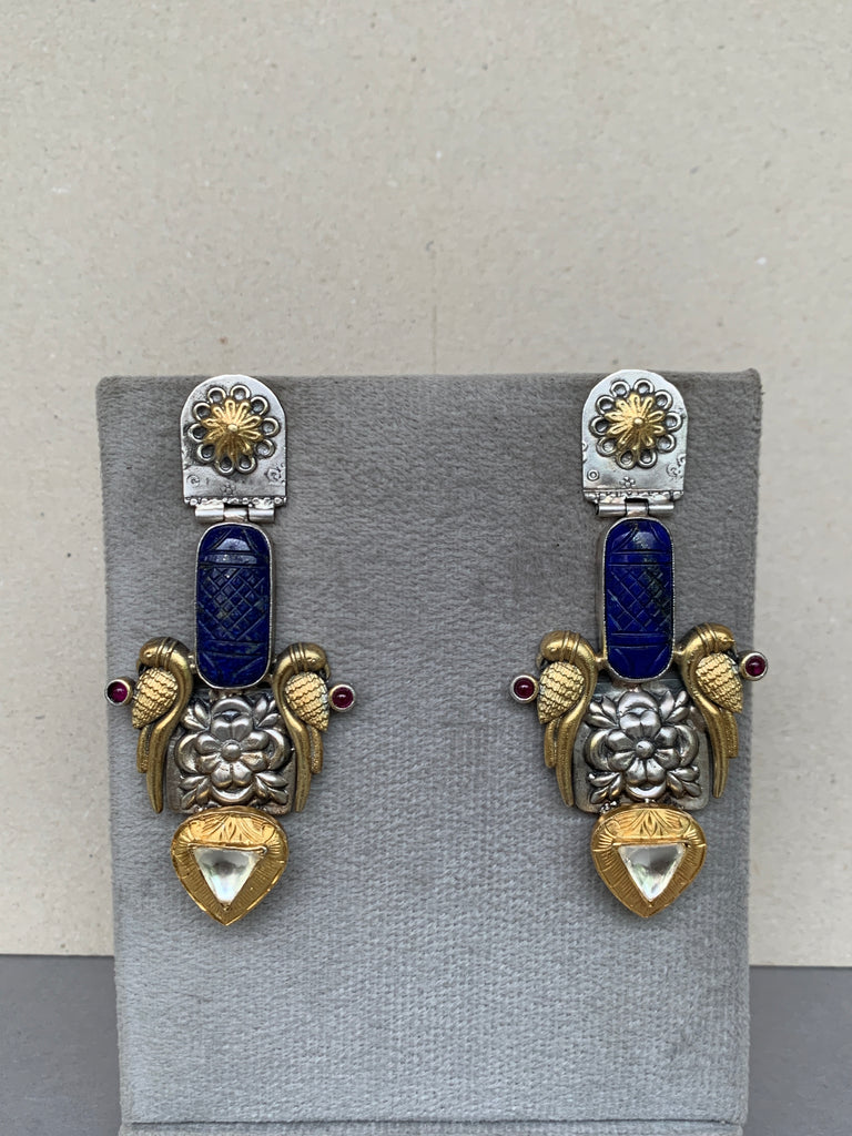 E1782 Maahru Silver Earrings