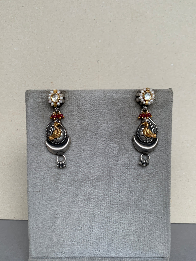E1792 Maahru Silver Earrings