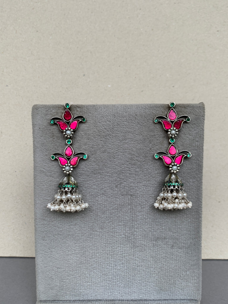 E1796 Maahru Silver Earrings