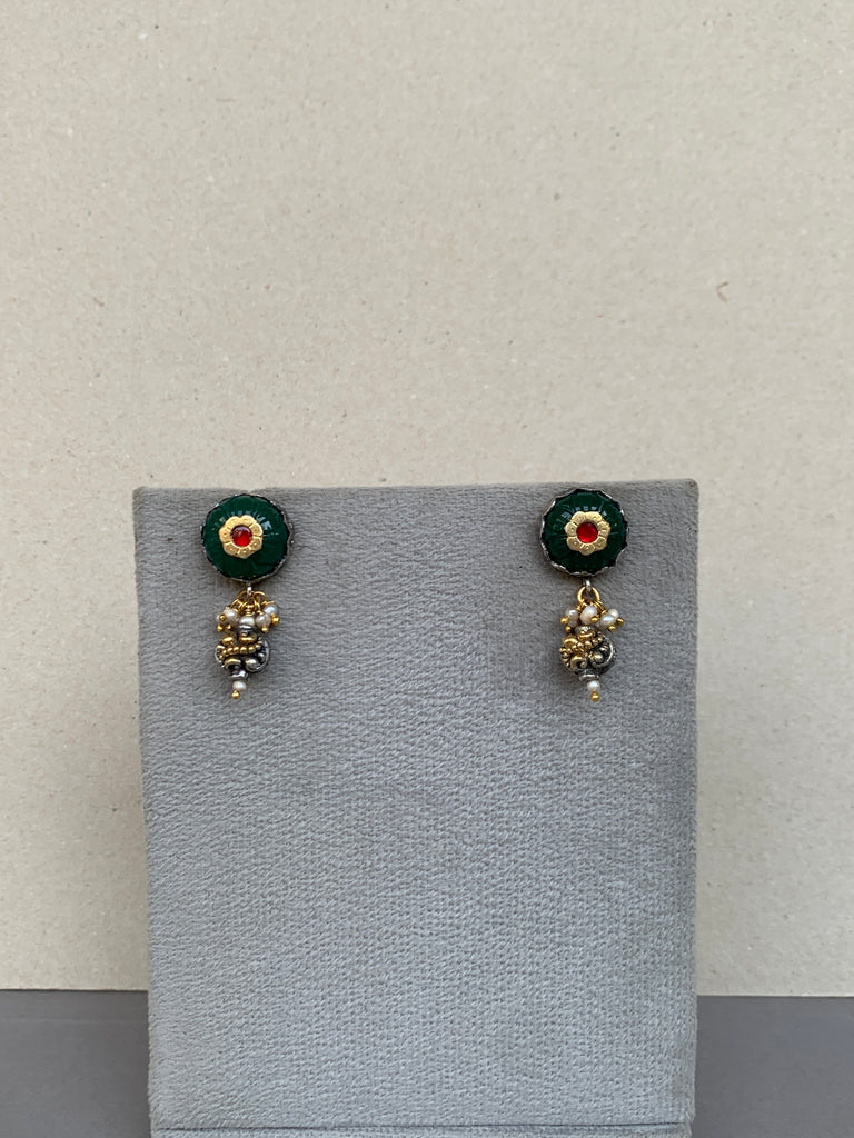 E1831 Maahru Silver Earrings