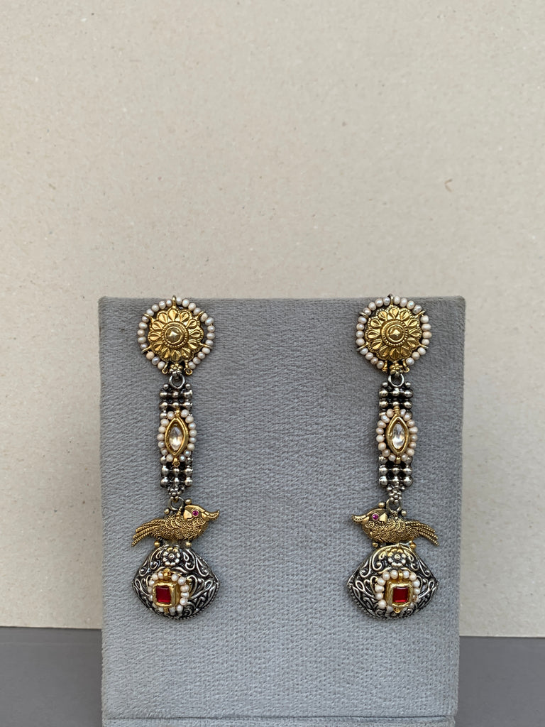 E1860 Maahru Silver Earrings