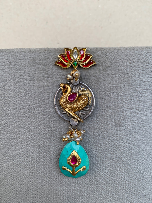 E1865 Maahru Silver Earrings