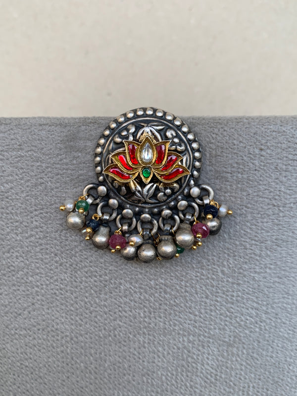 E1880 Maahru Silver Earrings