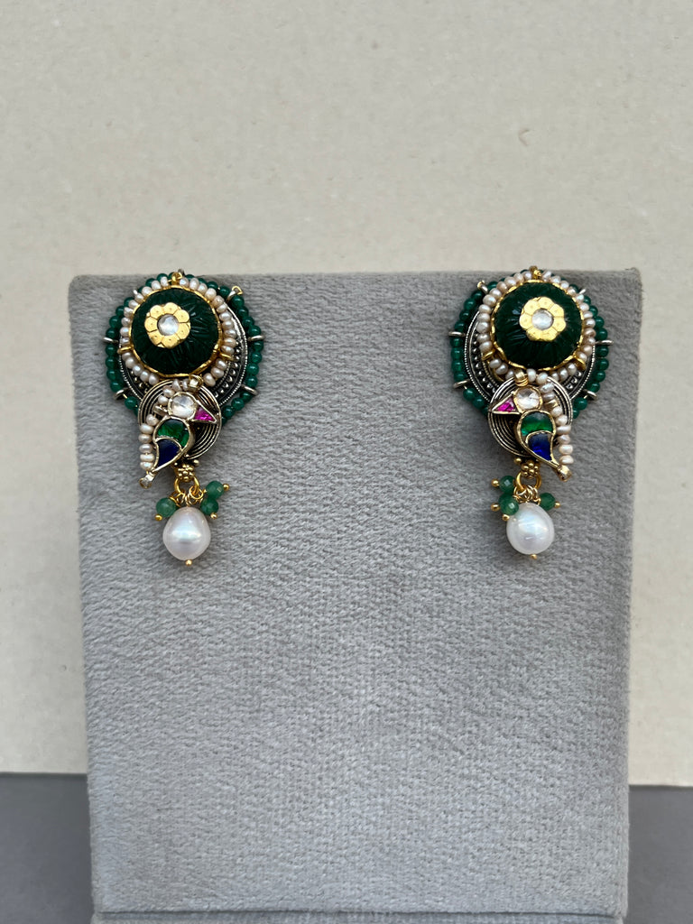 E1901 Maahru Silver Earrings