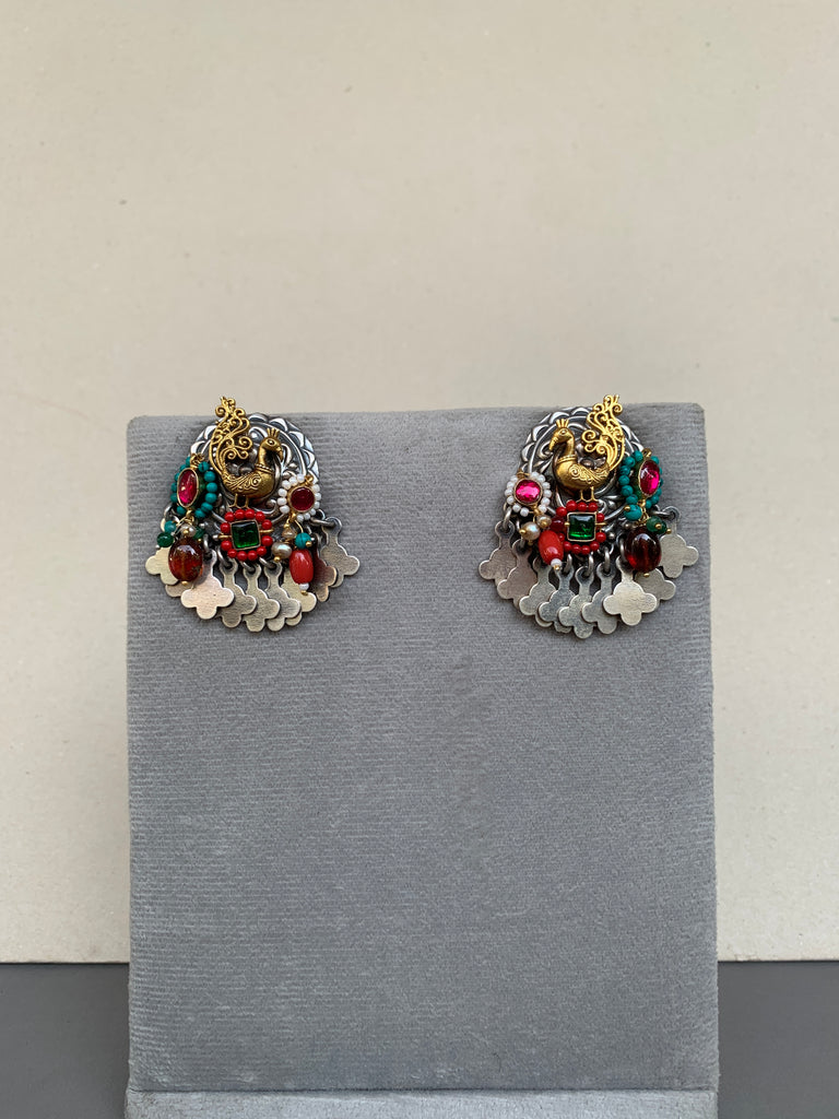 E1923 Maahru Silver Earrings