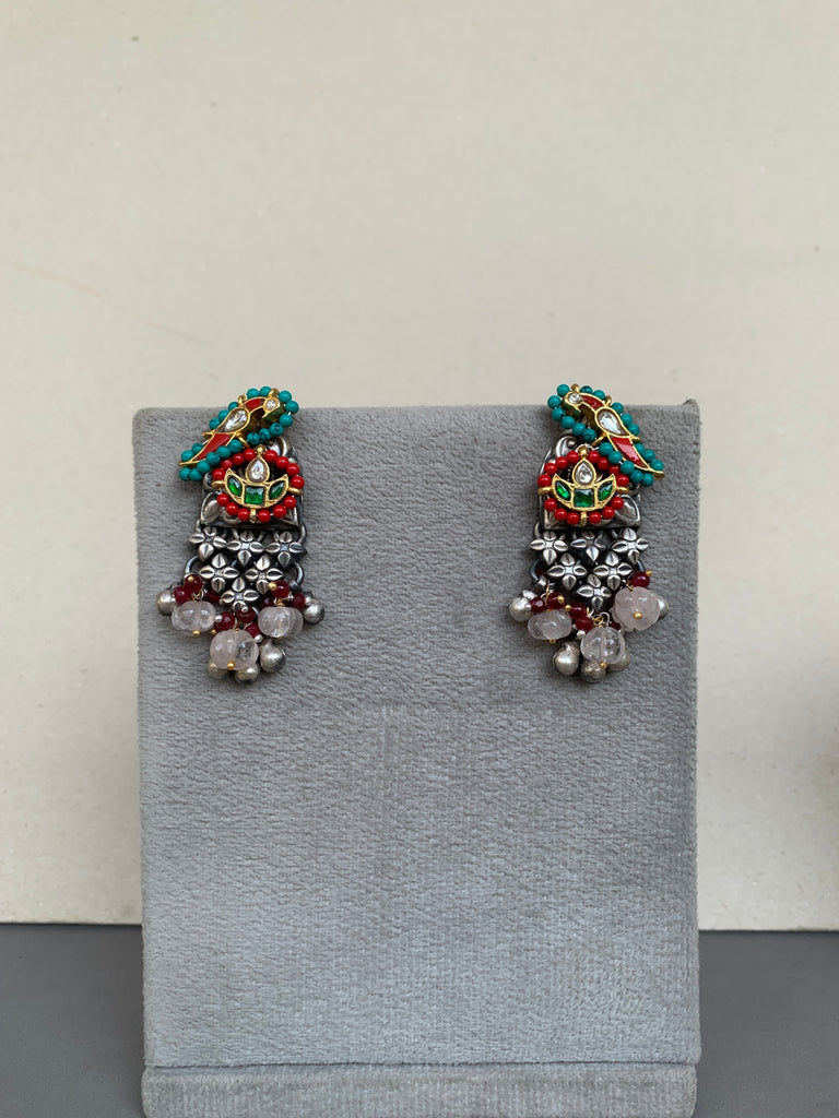 E1925 Maahru Silver Earrings