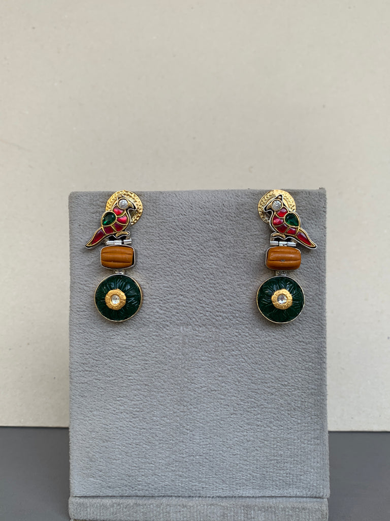 E1934  Maahru Silver Earrings